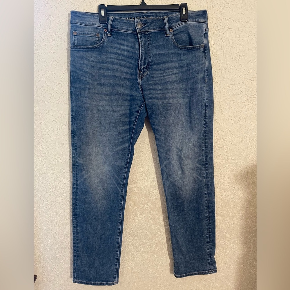 Men’s American Eagle air flex + slim straight 36x32 jeans